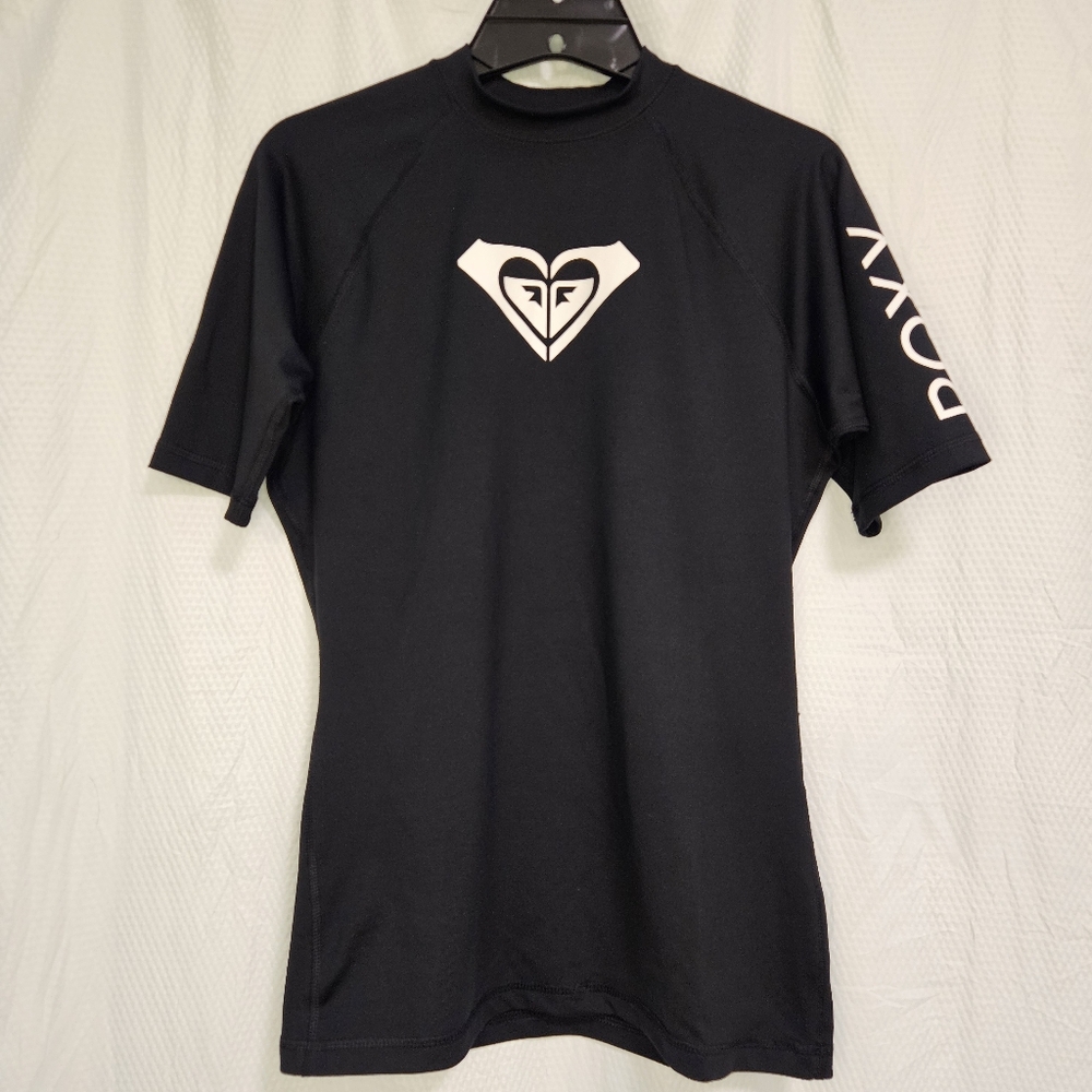 Roxy Black Girls Swim Shirt